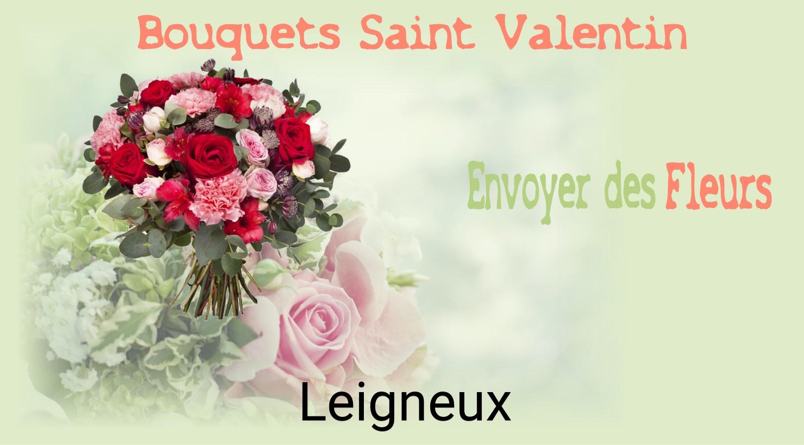 Roses de Saint-Valentin livrées à Leigneux